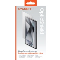 Cygnett OpticShield Samsung Galaxy S24 Ultra 5G (6.8 inch) Japanese Tempered Glass Screen Protector - (CY4894CPTGL) Guards Screen from Knocks  Scratch