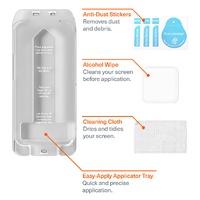 Cygnett OpticShield Samsung Galaxy S25 5G (6.2 ft) Japanese Tempered Glass Screen Protector-(CY5309CPTGL)Guards Screen from Scratches, 2Years Warranty