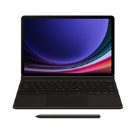 Samsung Galaxy Tab S10 FE   Tab S9   S9 FE Book Cover Keyboard Black - Magnetic, Effortless Comes In 150 degree, Wireless Sharing, AI Key,1 Year Warra