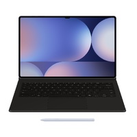 Samsung Galaxy Tab S10 Ultra   Tab S9 Ultra Book Cover Keyboard Black - Magnetic, Effortless Comes In 150 degree, Wireless Sharing, AI Key, 1 Year War