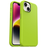 OtterBox Symmetry MagSafe Apple iPhone 14   iPhone 13 Case Lime All Yours (Green) - (77-89032) AntimicrobialDROP 3X Military StandardRaised Edges