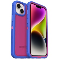OtterBox Defender XT MagSafe Apple iPhone 14 Plus Case Blooming Lotus (Pink) - (77-89112), DROP+ 5X Military Standard, Multi-Layer, Raised Edges