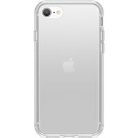 OtterBox React Apple iPhone SE (3rd & 2nd Gen) and iPhone 8/7 Case Clear - (77-65078), Antimicrobial, DROP+ Military Standard, Raised Edges, Hard Case