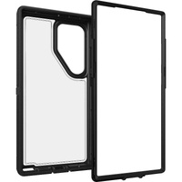 OtterBox Defender XT Clear Samsung Galaxy S24 Ultra 5G (6.8 inch) Case Clear Black - (77-94727)DROP 5X Military Standard Port cover block dust and dir