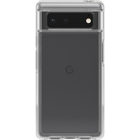 OtterBox Symmetry Clear Google Pixel 6 5G (6.4 inch) Case Clear - (77-84034) Antimicrobial DROP 3X Military Standard Raised Edges Ultra-Sleek