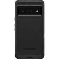 OtterBox Defender Google Pixel 6 Pro 5G (6.7 inch) Case Black - (77-84055) DROP 4X Military Standard Multi-Layer Included Holster Raised EdgesRugged