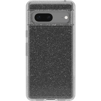 OtterBox Symmetry Clear Google Pixel 7 5G (6.3') Case Stardust (Clear Glitter) - (77-89945), Antimicrobial, DROP+ 3X Military Standard, Raised Edges