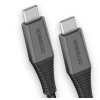 OtterBox USB-C to USB-C Fast Charge Premium Pro Cable (2M) - Black (78-80888) 60W30K BendSamsung GalaxyApple iPhoneiPadMacBookGoogleOPPONokia