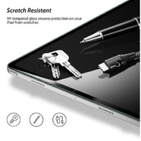 USP Apple iPad (10.9 inch) (10th Gen) 2.5D Full Coverage Tempered Glass Screen Protector - Rounded Edges High Transparency 9H Hardness