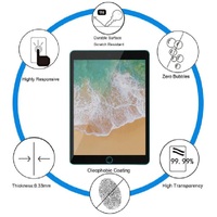 USP Apple iPad (9.7 inch) (6th 5th Gen)   iPad Air 1   Air 2 2.5D Full Coverage Tempered Glass Screen Protector - Protective Film High Transparency