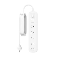 Belkin 4-Outlet Surge Protection Strip with Dual USB-C charging port - (SRB005AU2M)Complete Three-line AC protection CEW $400002YR