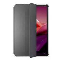 Lenovo Tab P12 Folio Case - Grey (ZG38C05252) All-Around Protection Convertible folio stand for hands-free viewing Built-in pen holder 1YR