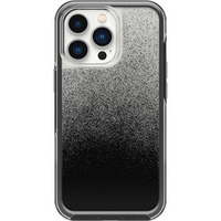 OtterBox Symmetry Clear Apple iPhone 13 Pro Case Ombre Spray (Clear/Black) - (77-83492), Antimicrobial, DROP+ 3X Military Standard, Raised Edges