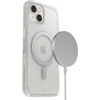 EOL OtterBox Symmetry+ Clear MagSafe Apple iPhone 13 Case Clear - (77-85644), Antimicrobial, DROP+ 3X Military Standard, Raised Edges, Ultra-Sleek