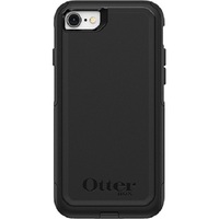 OtterBox Commuter Apple iPhone SE (3rd  2nd Gen) and iPhone 8 7 Case Black - (77-56650) Antimicrobial DROP 3X Military Standard Dual-Layer