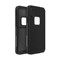 LifeProof FRE Case for Apple iPhone Xs - Black (77-60965), Waterproof, Dropproof, Dirtproof, Snowproof, 360° Protection Built-In Screen-Cover