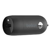 Belkin BOOST UP 20W USB-C PD Car Charger + Lightning to USB-C Cable (1.2M) - Black(CCA003bt04BK),MFi-certified,Small but mighty,Support fast charging