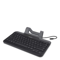 Belkin Wired Tablet Keyboard with Stand for iPad (Lightning Connector) - Black (B2B130), SBAC and PARCC testing compliant,No batteries required