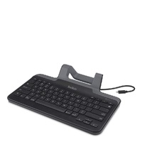 Belkin Wired Tablet Keyboard w/ Stand for iPad® (Lightning Connector) - Black(B2B130),SBAC and PARCC testing compliant,No batteries/charging required