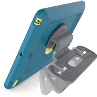 OtterBox EasyGrab Apple iPad (10.2 inch) (9th 8th 7th Gen) Case Galaxy Runner Blue (Blue Green) - (77-81187) Antimicrobial Rugged Protection