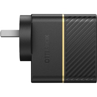 OtterBox 30W Dual Port Premium Fast PD Wall Charger - Black (78-80029),1x USB-A (12W), 1x USB-C (18W),Compact,Up to 3.6X faster charging, Travel-Ready