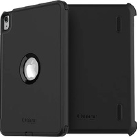 OtterBox Defender Apple iPad Air (10.9 inch) (5th 4th Gen) Case Black - (77-65735) DROP 2X Military StandardBuilt-in Screen ProtectionMulti-Position