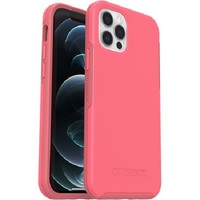 OtterBox Apple iPhone 12/12 Pro Symmetry Series+ Case with MagSafe - Tea Petal Pink (77-80494), 3X Military Standard Drop Protection, Ultra-Slim