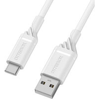 OtterBox USB-C to USB-A (2.0) Cable (1M) - White (78-52536) 3 AMPS (60W) 3K Bend FlexSamsung GalaxyApple iPhoneiPadMacBookGoogleOPPONokia