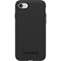 OtterBox Symmetry Apple iPhone SE (3rd  2nd Gen) and iPhone 8 7 Case Black - (77-56669) Antimicrobial DROP 3X Military Standard Raised Edges