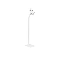 Brateck Universal Anti-Theft tablet floor stand compatible with most 7.9 inch-11 inch Tablets-White