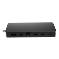 HP Universal USB-C Multiport Hub 65W Power Delivery - Dual 4K Display 2xUSB-A 2xUSB-C 1xHDMI 1xDP DisplayPort 1xGbE LAN Port (50H55AA)
