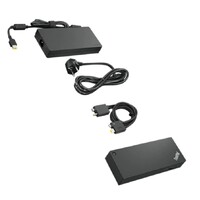 LENOVO ThinkPad Thunderbolt 4 Workstation Docking 230W Power Delivery Supports 1x 8K30   4x 4K60 Displays HDMI 2xDP 4xUSB-A USB-C GbE 3.5mm Combo 300W