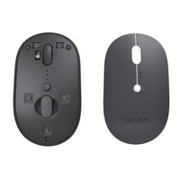 Lenovo mouse Universal Ambidextrous Bluetooth  USB Type-C Optical 2400 DPI Up to 3 months of battery life 5xbutton 2-way scroll wheel WIN 10 11