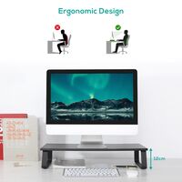 mbeat activiva Ergolife Black Monitor Stand Riser
