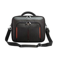 Targus 18.2 inch Classic Clamshell Laptop Case  Notebook bag with File Compartment - Black