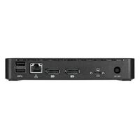 Targus Universal USB-C Dual Video 4K Docking Station with 65W Power Delivery Support 1x5K or 2x4K UHD 60Hz 2xDP USB-C 3xUSB-A GLAN Audio Combo