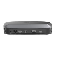 Verbatim USB-C Triple Monitor Docking Station with 70W Power - 13-in-1 2x HDMI 1x VGA Up to 3840x2160p 3x USB 3.0 1x RJ451x 3.5mm
