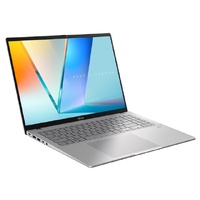 ASUS Vivobook S16 16 ft AMD RYZEN AI 7 350 FHD OLED 16:10 DDR5 16G16G 1TB Matte Gray Win11 Home 1.8kg1yr wty Notebook ~Q3