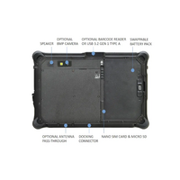 DURABOOK R8, 8 ft FHD, Intel Core i5-1230U, Windows 11, 8GB RAM, 256GB PCIe SSD,Wi-Fi 6E, Bluetooth v5.3, 2MP Front Camera, 3 year Warranty
