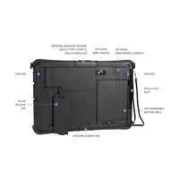 DURABOOK U11, 11.6 ft FHD, Intel Core i5-1230U, Windows 11, 8GB RAM, 256GB PCIe SSD,Wi-Fi 6E, Bluetooth v5.3, 2MP Front Camera, 3 year Warranty
