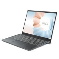 MSI Modern Series Notebook 14' FHD Intel Tiger lake i5-1155G7 Onboard DDR4 16GB 512GB SSD Windows11 Pro Intel Iris Xe Graphics