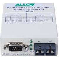 Alloy SCR460SC-3 RS-232 422 485 Serial DB-9 to Single Mode Fibre Converter. Max. range 20Km