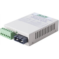 Alloy SCR460SC-4 RS-232 422 485 Serial Terminal to Single Mode Fibre Converter. Max. range 20Km