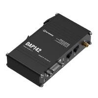 Teltonika DAP142 Industrial Access Point with RS232  Dual RJ45, Seamless Mesh Wi-Fi 4, Passive PoE  DIN-rail Ready, PSU excluded