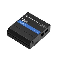 Teltonika RUT200 Industrial Cellular Router, WAN Failover, Compact and Reliable Industrial 4G LTE Router Firewall, PSU included