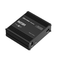 Teltonika RUT301 Industrial Ethernet Router, Rugged Industrial Ethernet Router, 5 Ethernet Ports, 2 Configurable Digital Inputs Outputs, PSU included