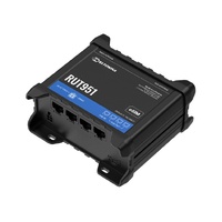 Teltonika RUT951 Industrial PoE Cellular Router, 4G LTE (Cat 4), Dual SIM,WI-FI, Automatic WAN Failover, PSU included