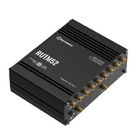 Teltonika RUTM52 Dual 5G Router, 5G dual SIM ESIM cellular, 5 Gigabit Ethernet ports, Backward compatible with 4G(LTE Cat 20)