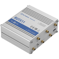 Teltonika RUTX11 - Instant LTE Failover | Reliable and Secure CAT6 Dual SIM 4G LTE Router/Firewall with Dual Band WiFi 802.11ac, GNSS/GPS and Bluet
