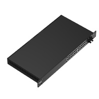 Teltonika SWM282 PoE managed switch, 24 PoE ports with up to 30W per port, 10 100 1000 Mbps, 2 years of Free RMS Management